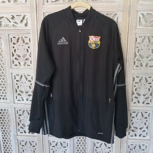 ADIDAS CLIMATE COOL VESTAVIA HILLS SOCCER CLUB ZIP UP SIZE L